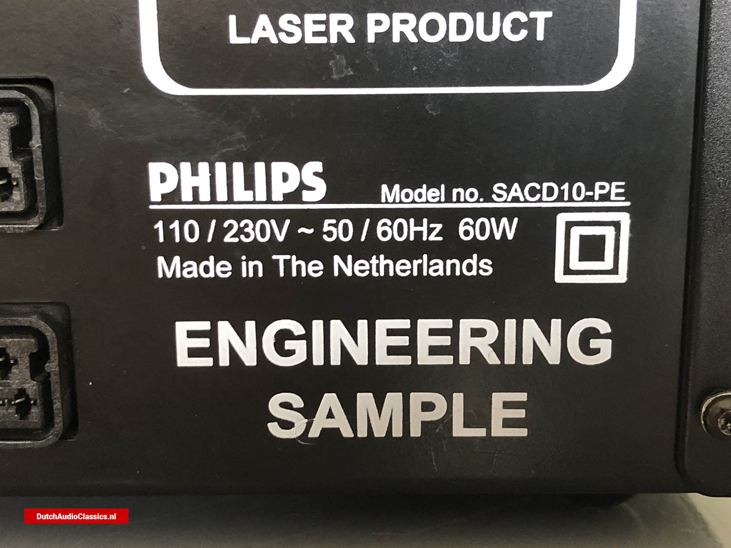 Philips SACD10-PE Engineering Sample