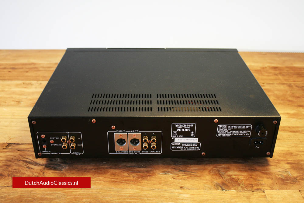 Philips DAC960 d/a converter