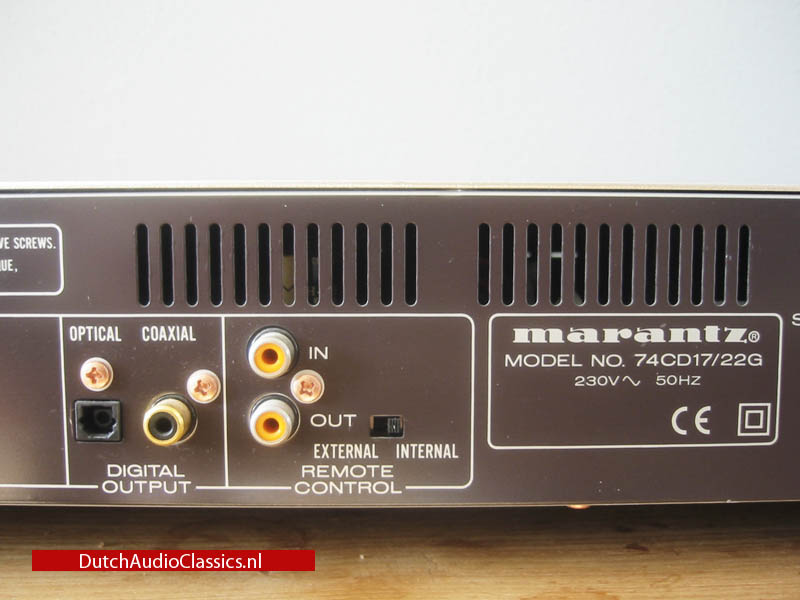Marantz CD17 mkII