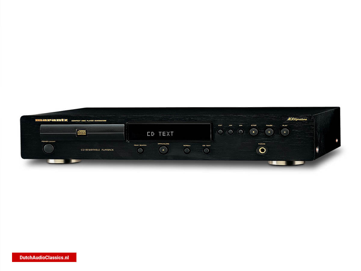 Marantz CD6000 KI cdplayer review