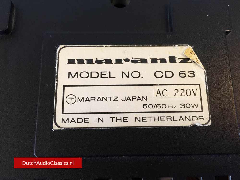 Marantz CD63