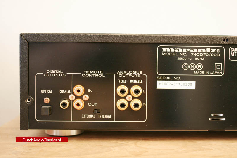 Marantz CD72 mkII TDA1547