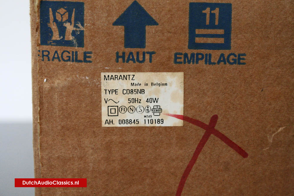 Marantz CD85 TDA1541 S1 single crown