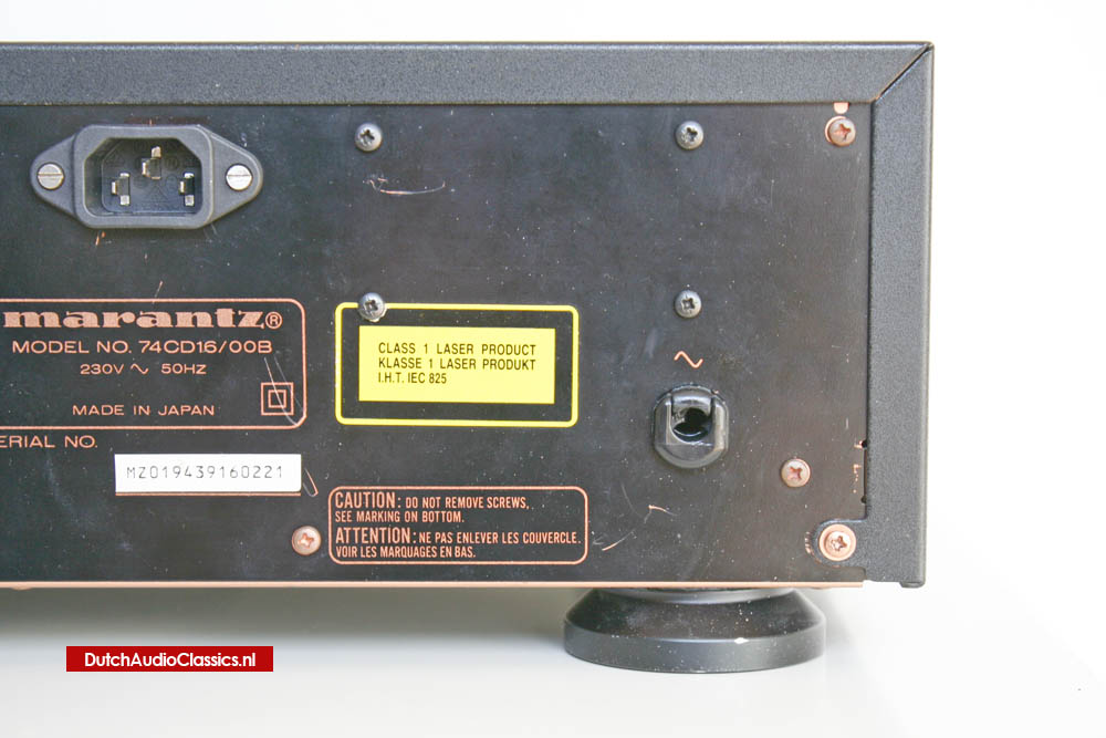 Marantz CD16 2x TDA1547