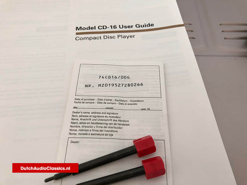 Marantz CD16 SE Special Edition 2x TDA1547