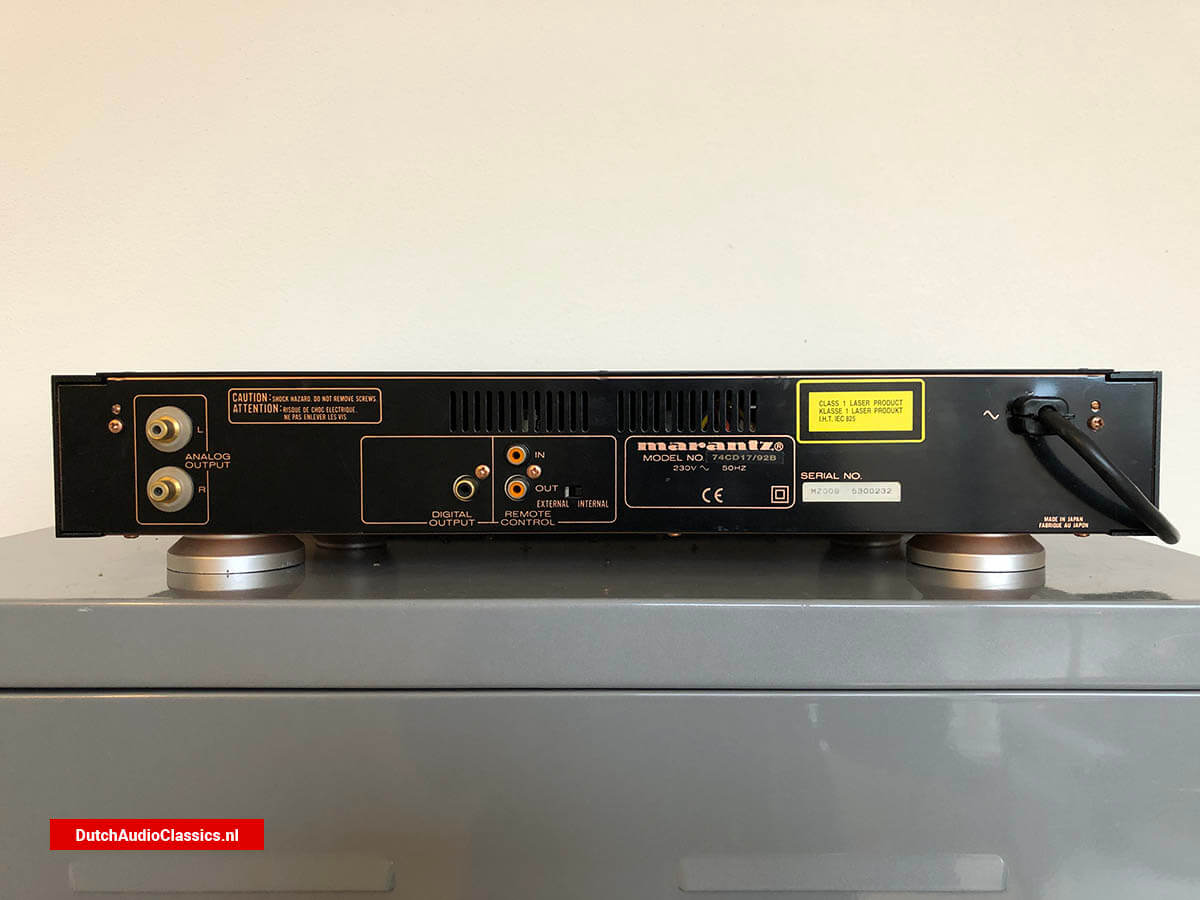 Marantz CD17 KI Signature