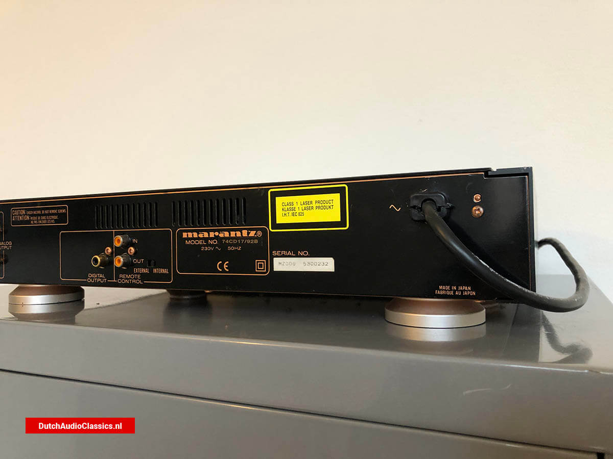 Marantz CD17 KI Signature