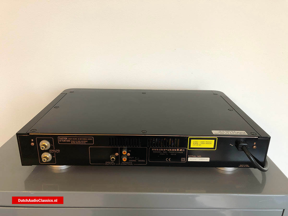 Marantz CD17 KI Signature