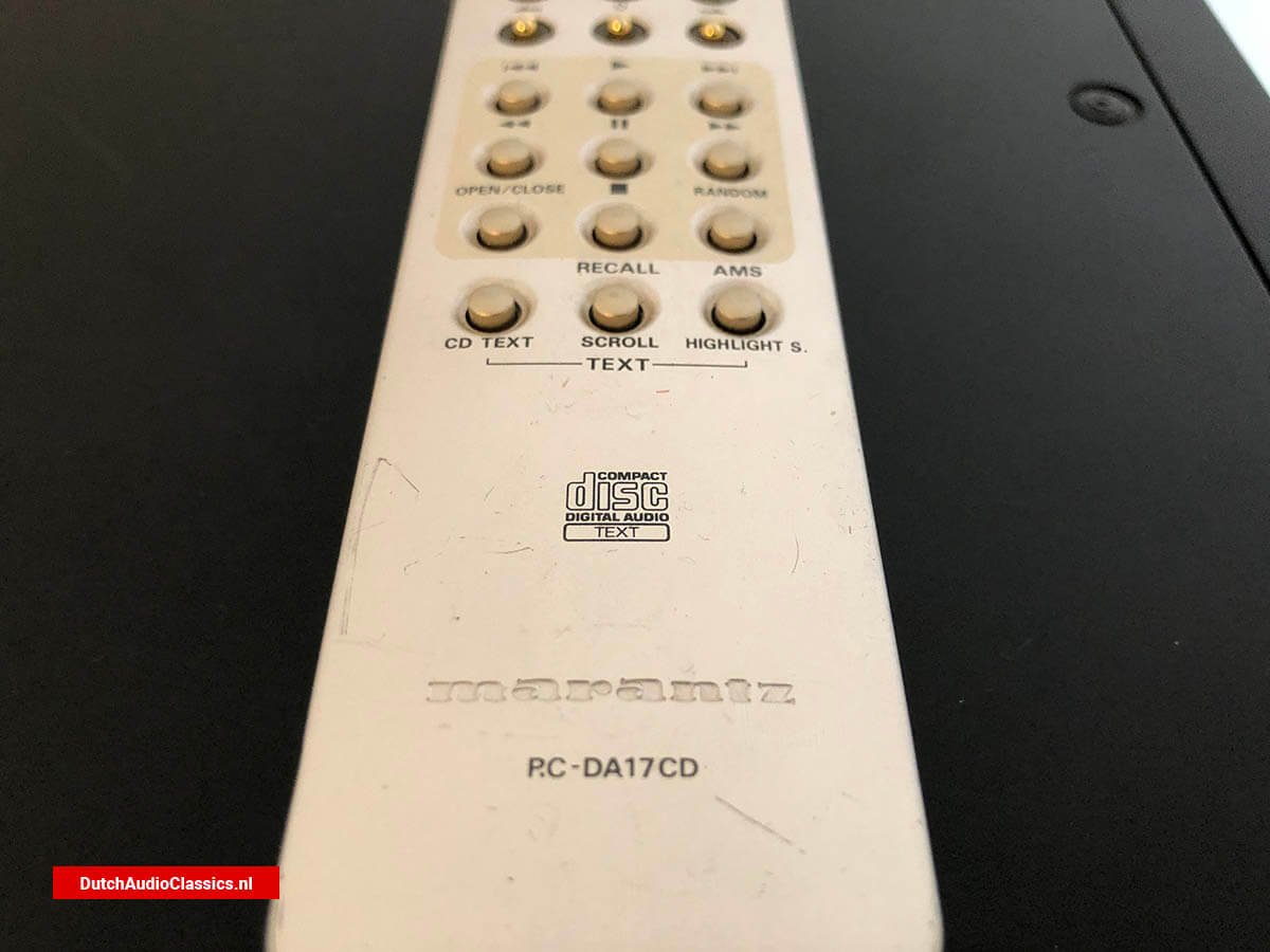 Marantz CD17 KI Signature