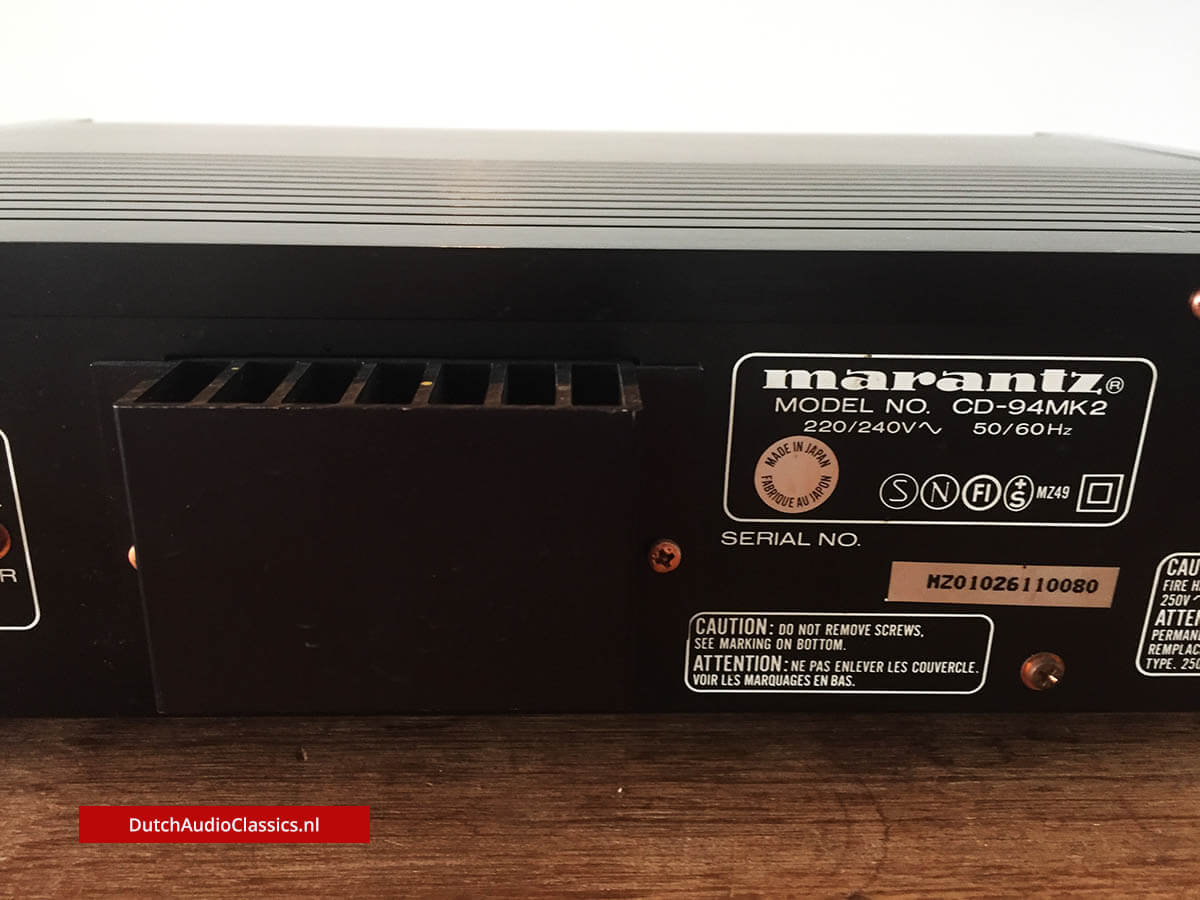 Marantz CD94 mkII