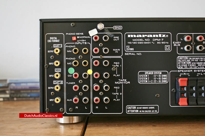 Marantz DPM7 digital amplifier prototype