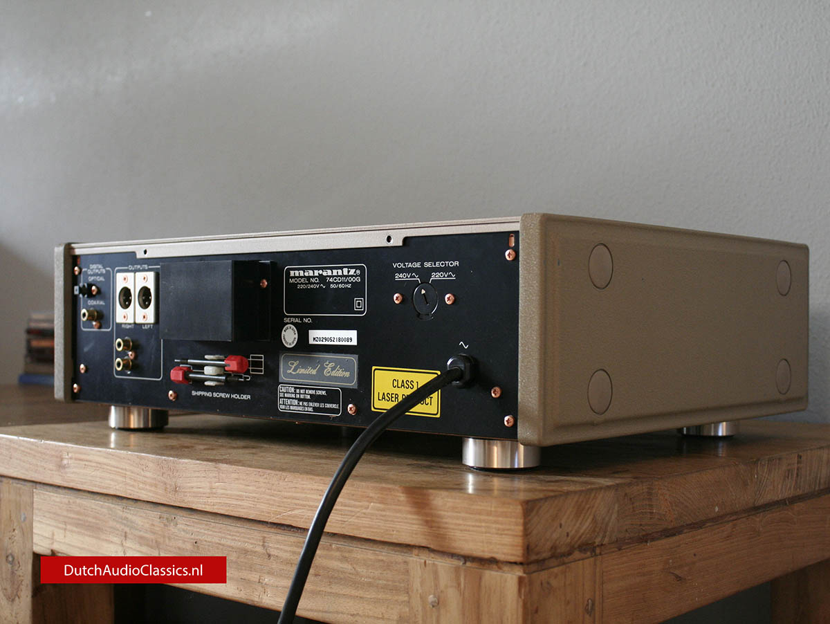 Marantz CD11 LE cdplayer 2x TDA1547 