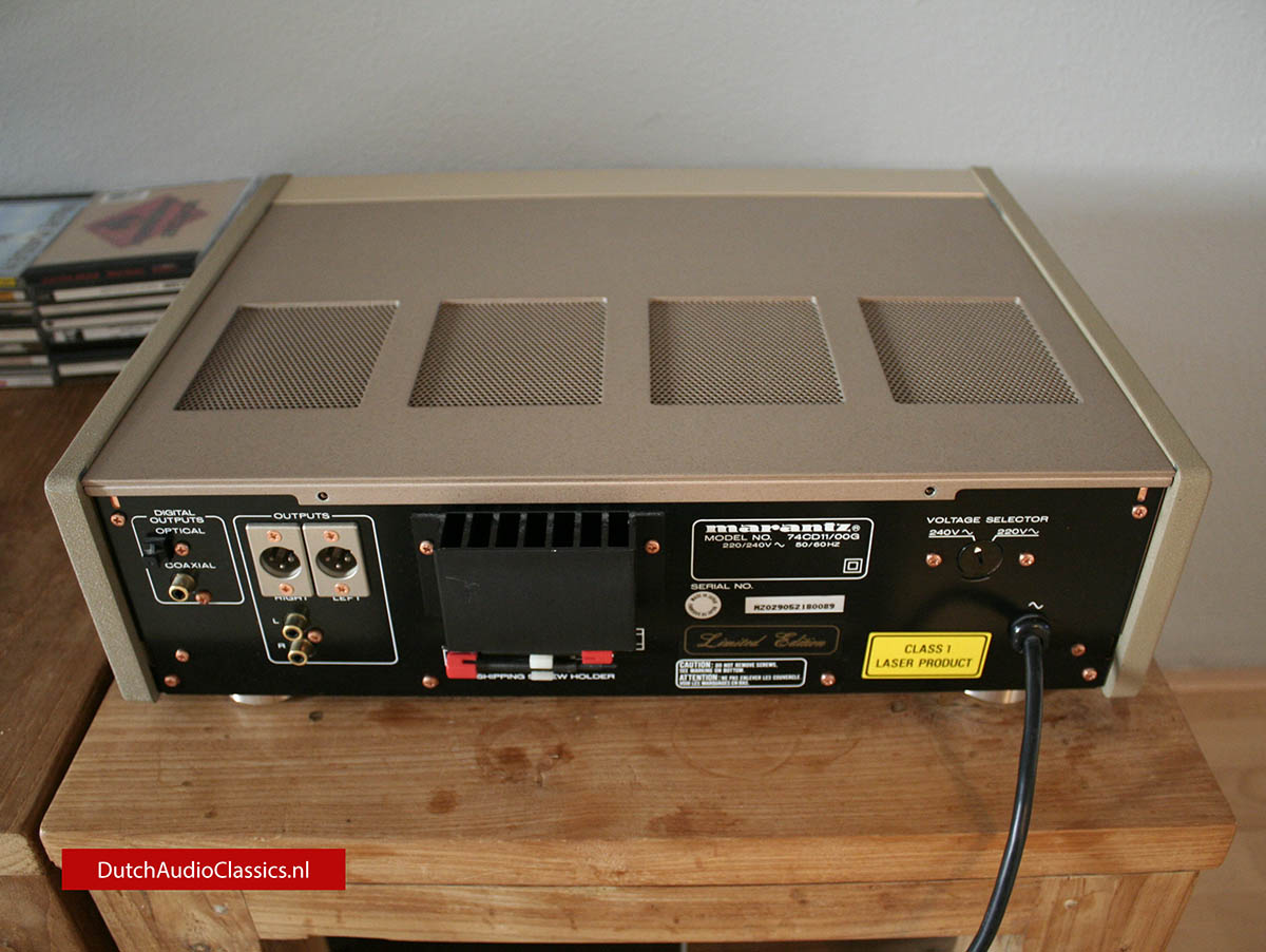 Marantz CD11 LE cdplayer 2x TDA1547 