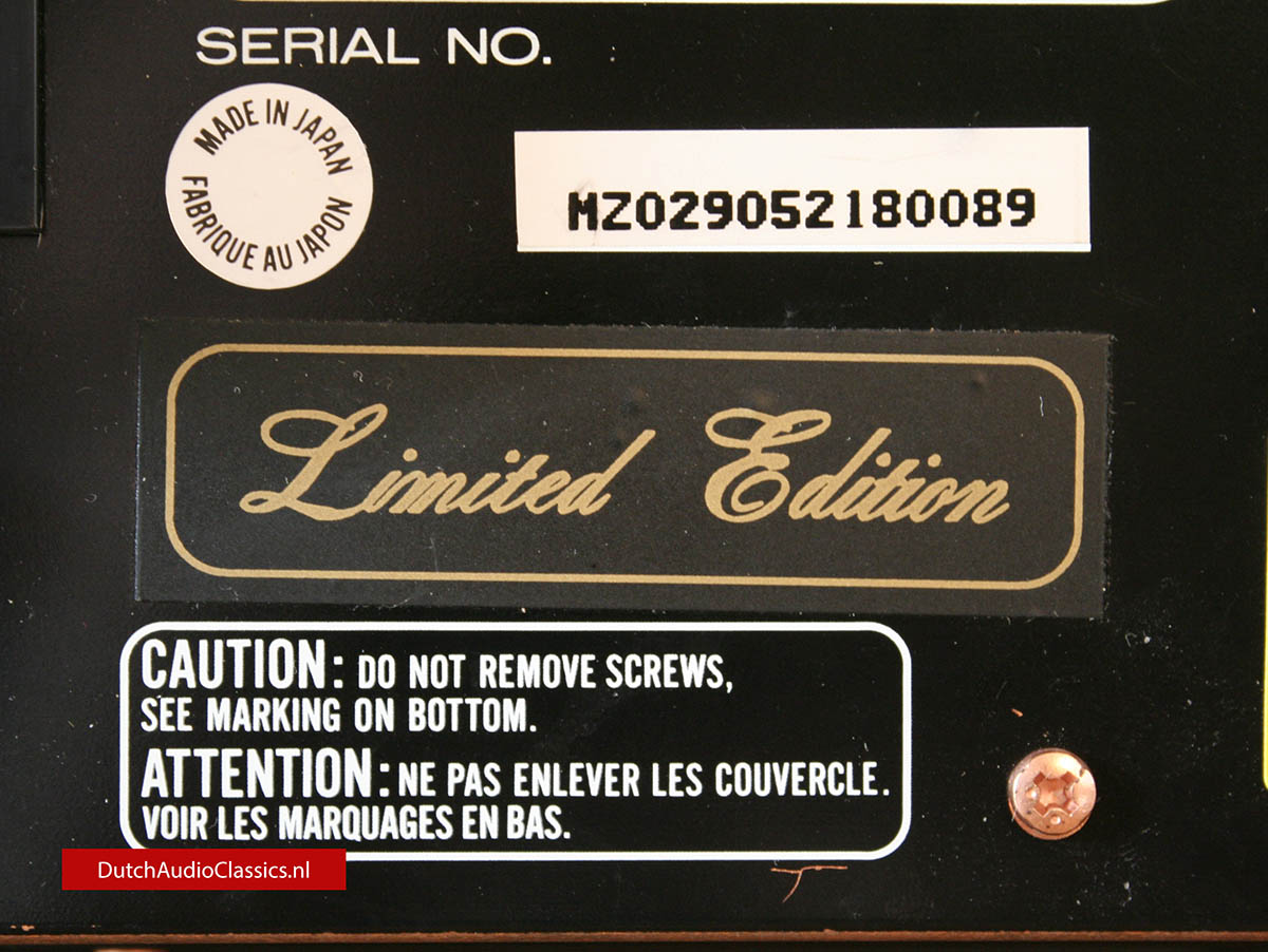 Marantz CD11 LE cdplayer 2x TDA1547 