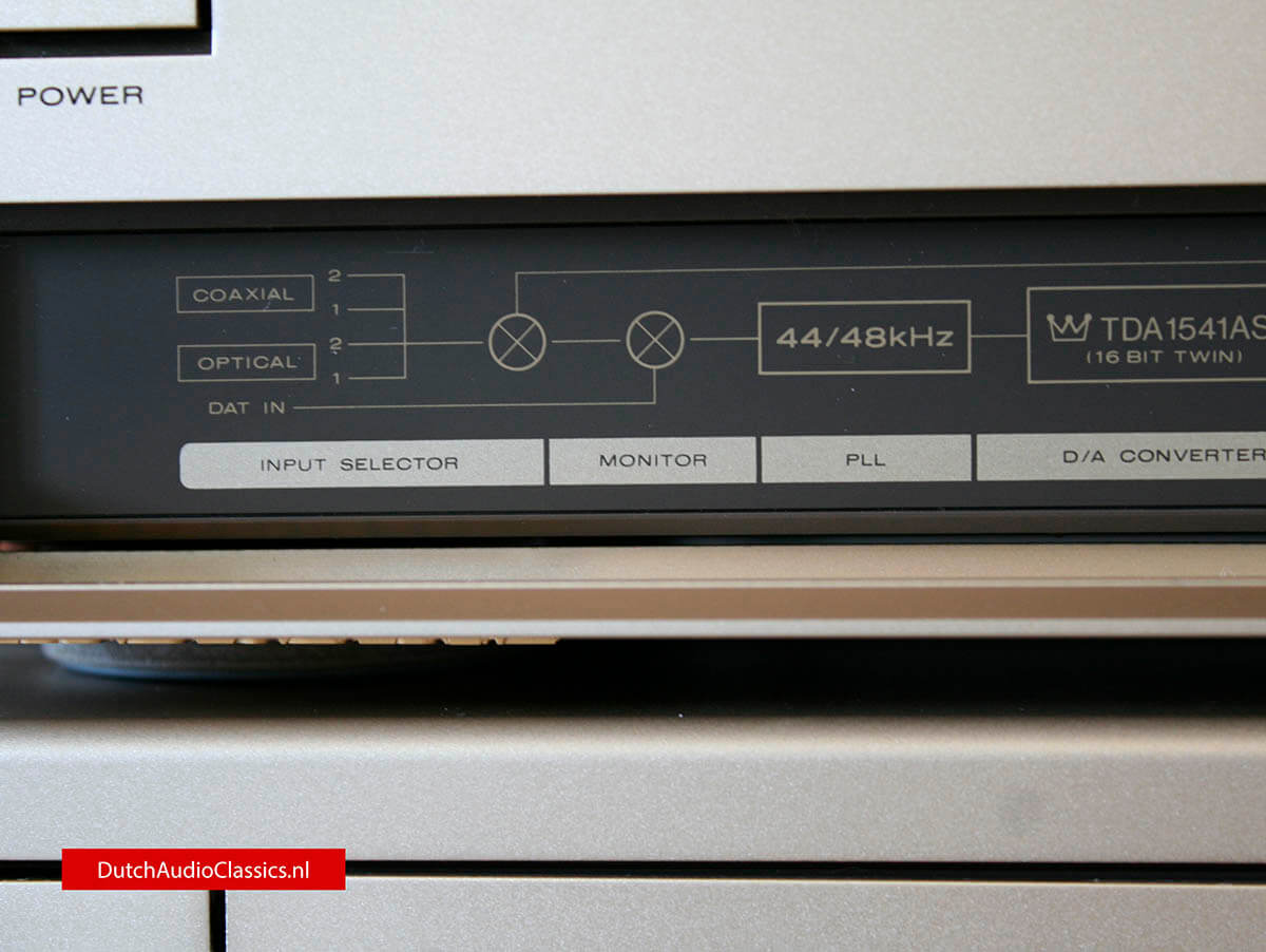 Marantz CD12LE cdplayer TDA1541A S1