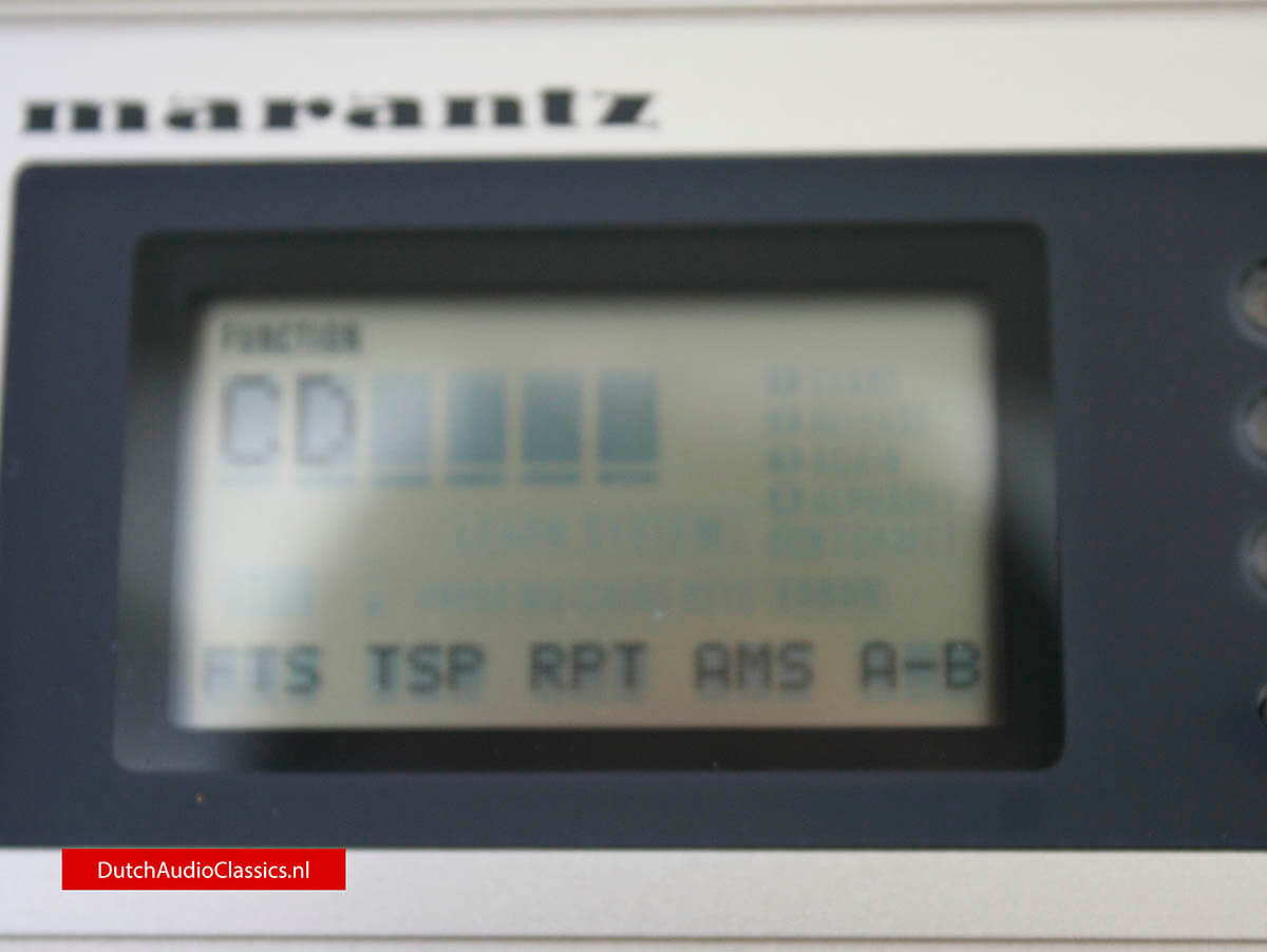 Marantz CD12LE cdplayer TDA1541A S1