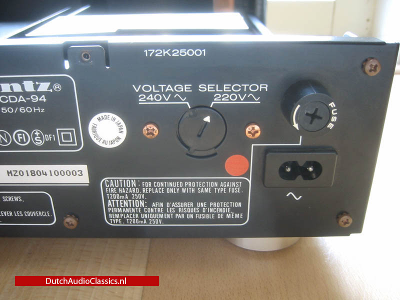 Marantz CDA94 d/a converter