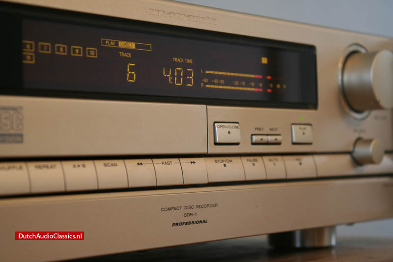 Marantz CDR1 CD recorder - DutchAudioClassics.nl