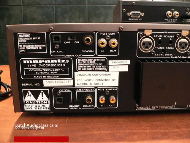 Marantz CDR610 cd recorder