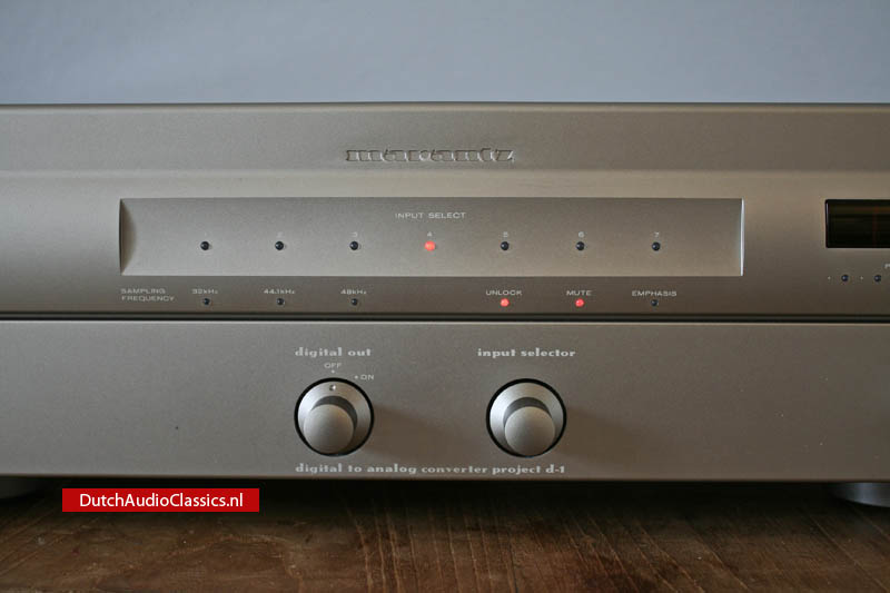Marantz Project D1 2x TDA1541 S1 double crown