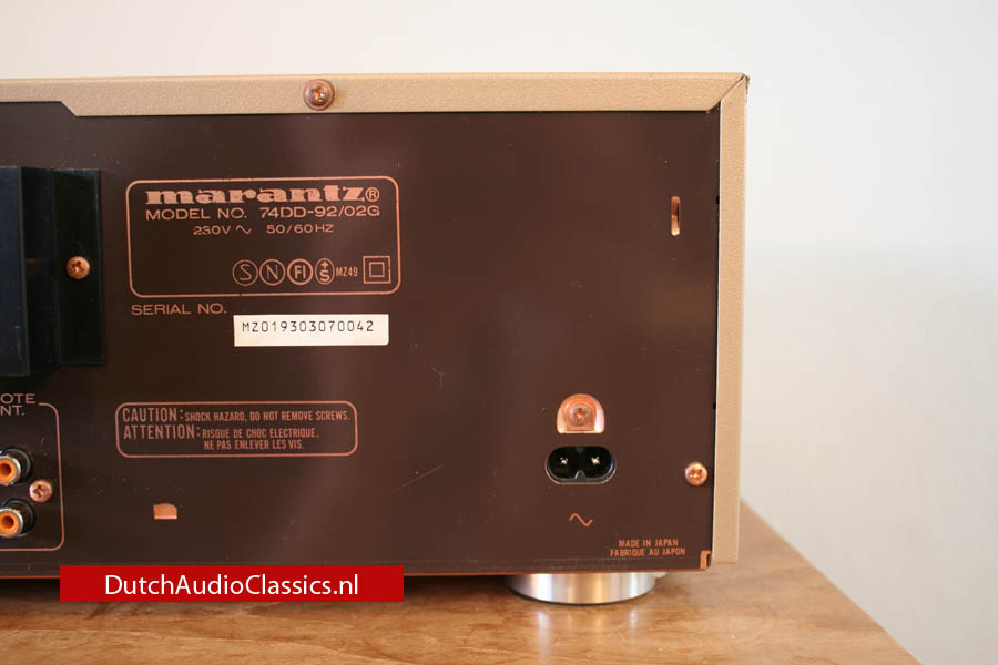 Marantz DD92 DCC recorder TDA1547