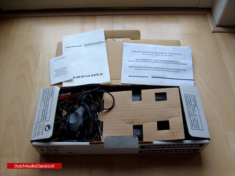 Marantz PMD601 portable dcc recorder