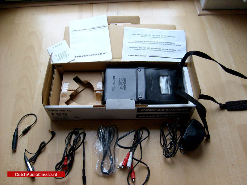 Marantz PMD601 portable dcc recorder