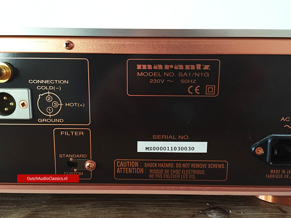 Marantz SA1 SACD player