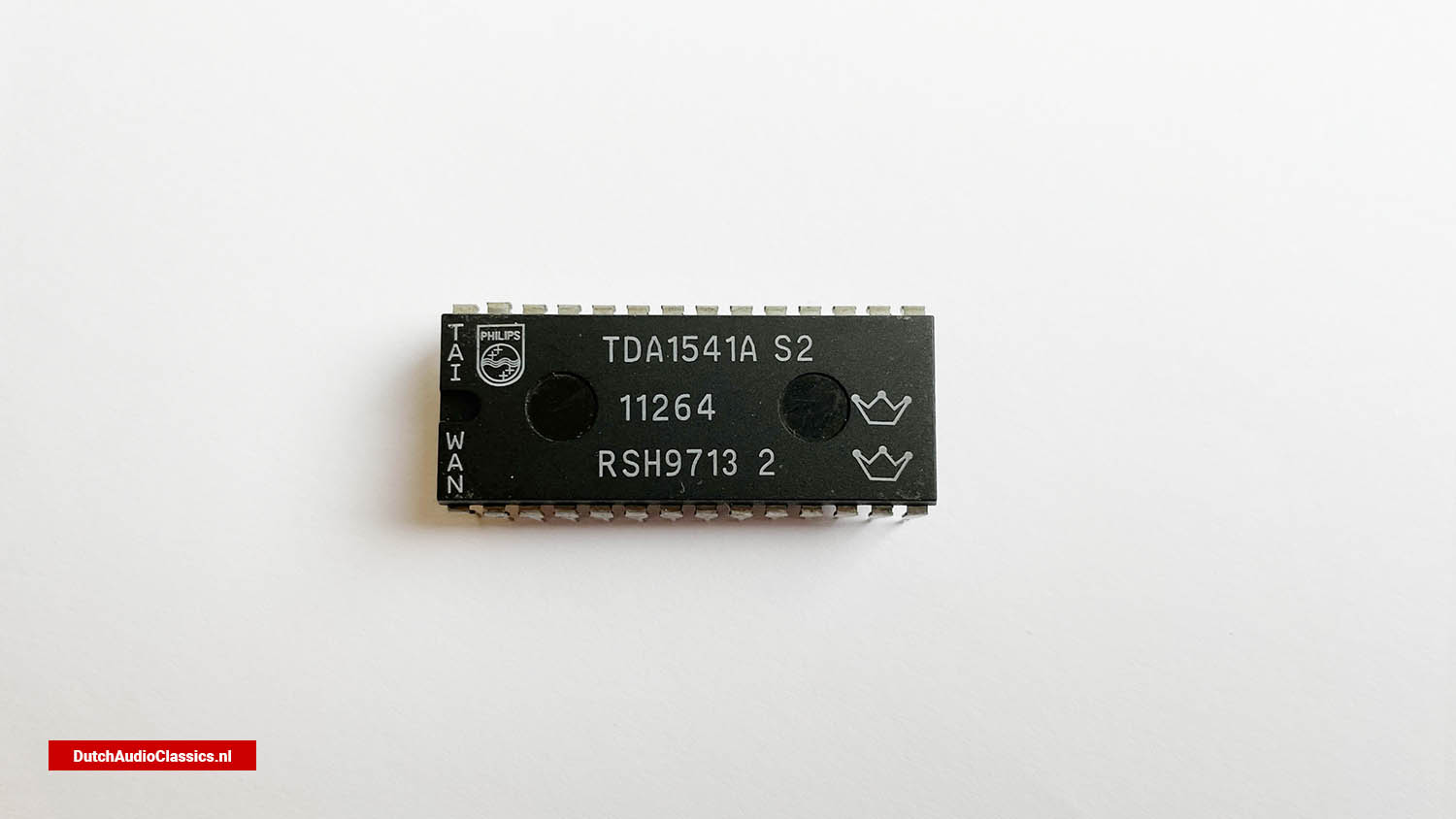 Philips TDA1541A S2 Double Crown 11264 RSH 9713 3 Taiwan