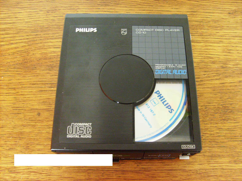 Philips CD10 portable cdplayer