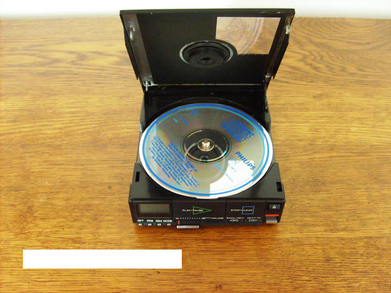Philips CD10 portable cdplayer