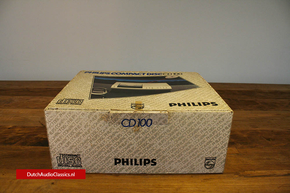 Philips CD100 prototype cdplayer nr.29