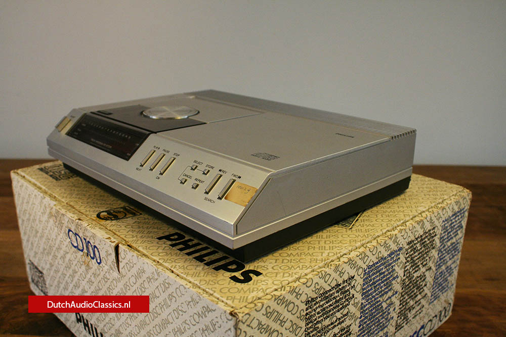 Philips CD100 prototype cdplayer nr.29