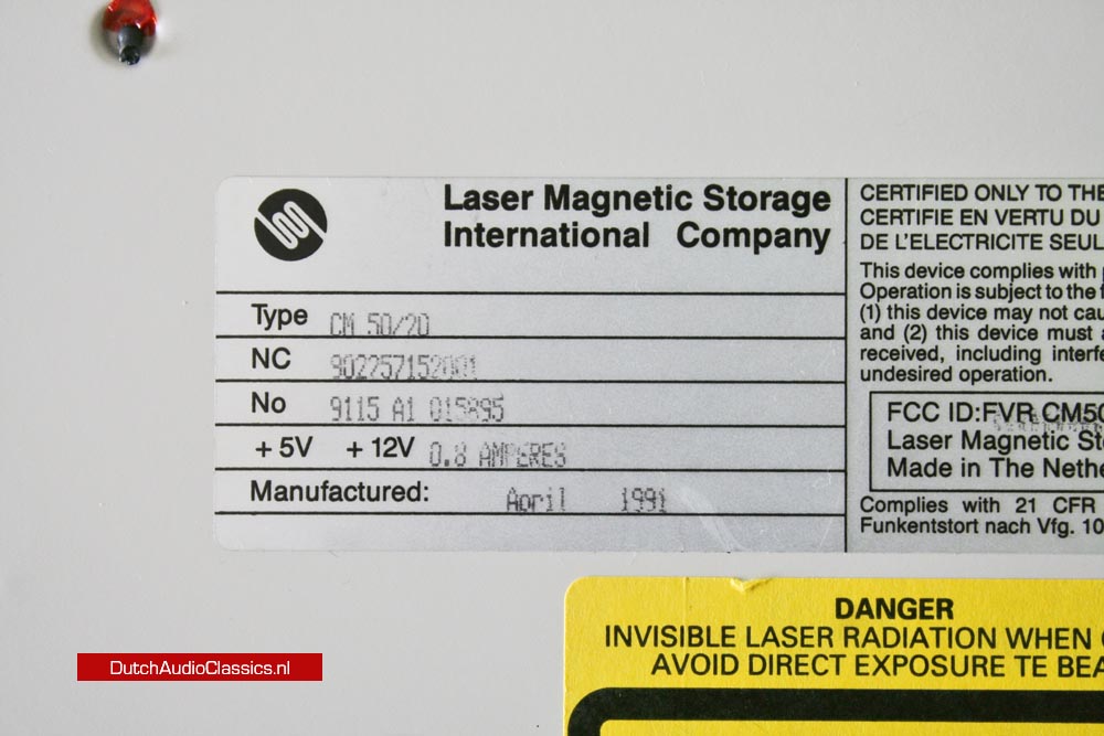 Philips cm50 cdrom player