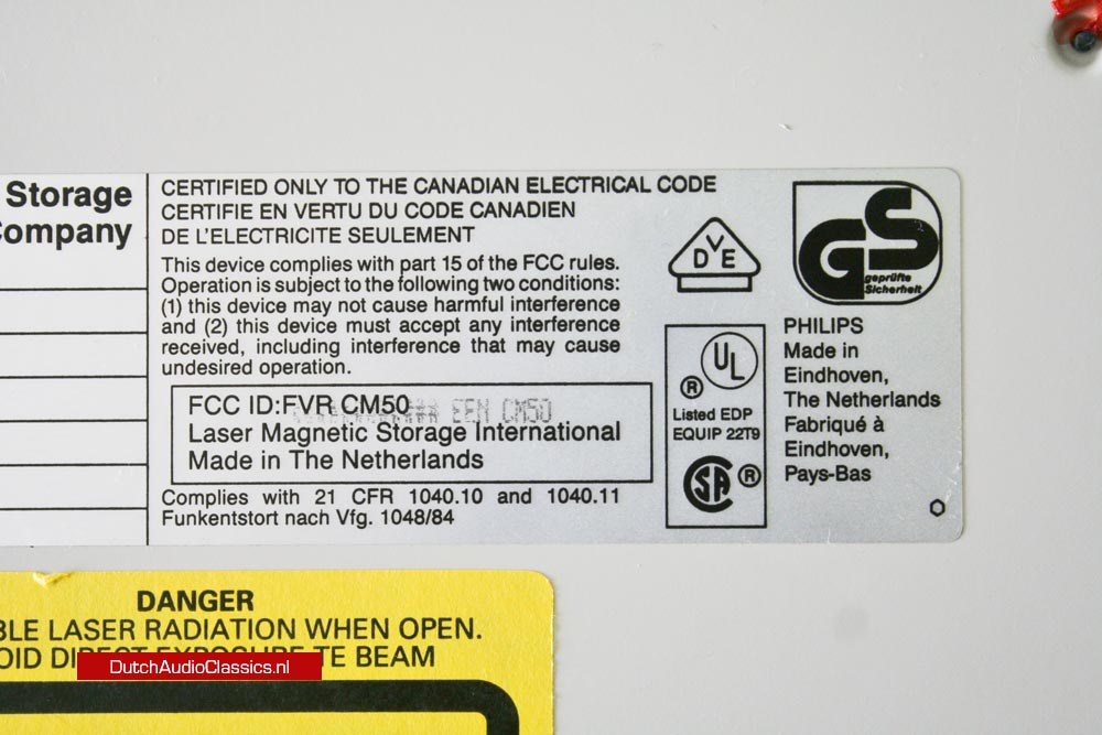 Philips cm50 cdrom player