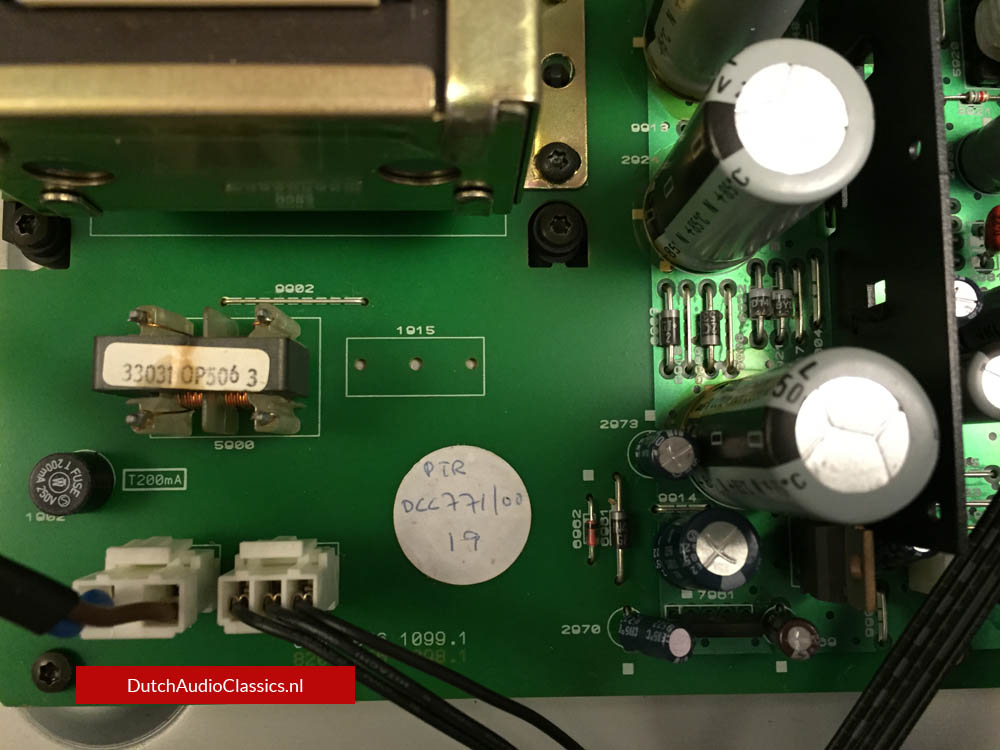 Philips DCC771 double tape/DCC deck prototype 