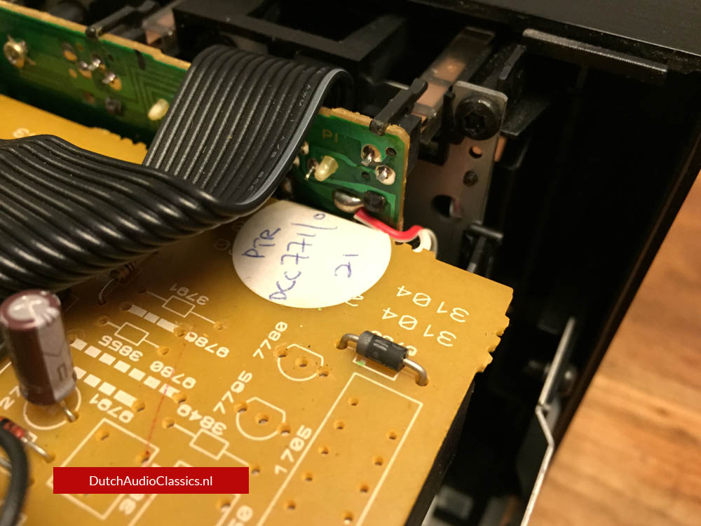 Philips DCC771 double tape/DCC deck prototype 