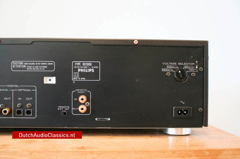 Philips DCC850 DCC recorder prototype