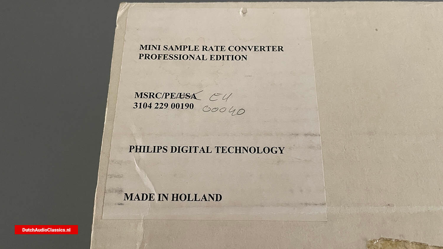 Philips ISP M-SRC mini sample rate converter