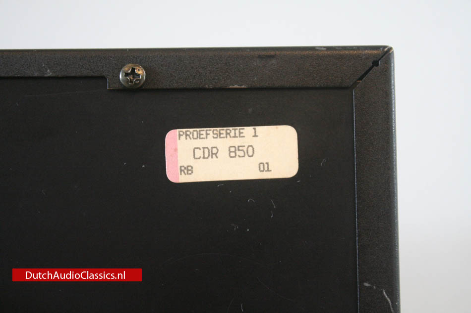 Philips CDR850 cdrecorder prototype