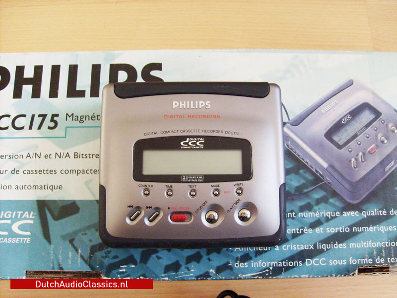 Philips DCC175 portable DCC recorder