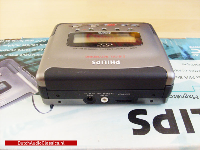 Philips DCC175 portable DCC recorder