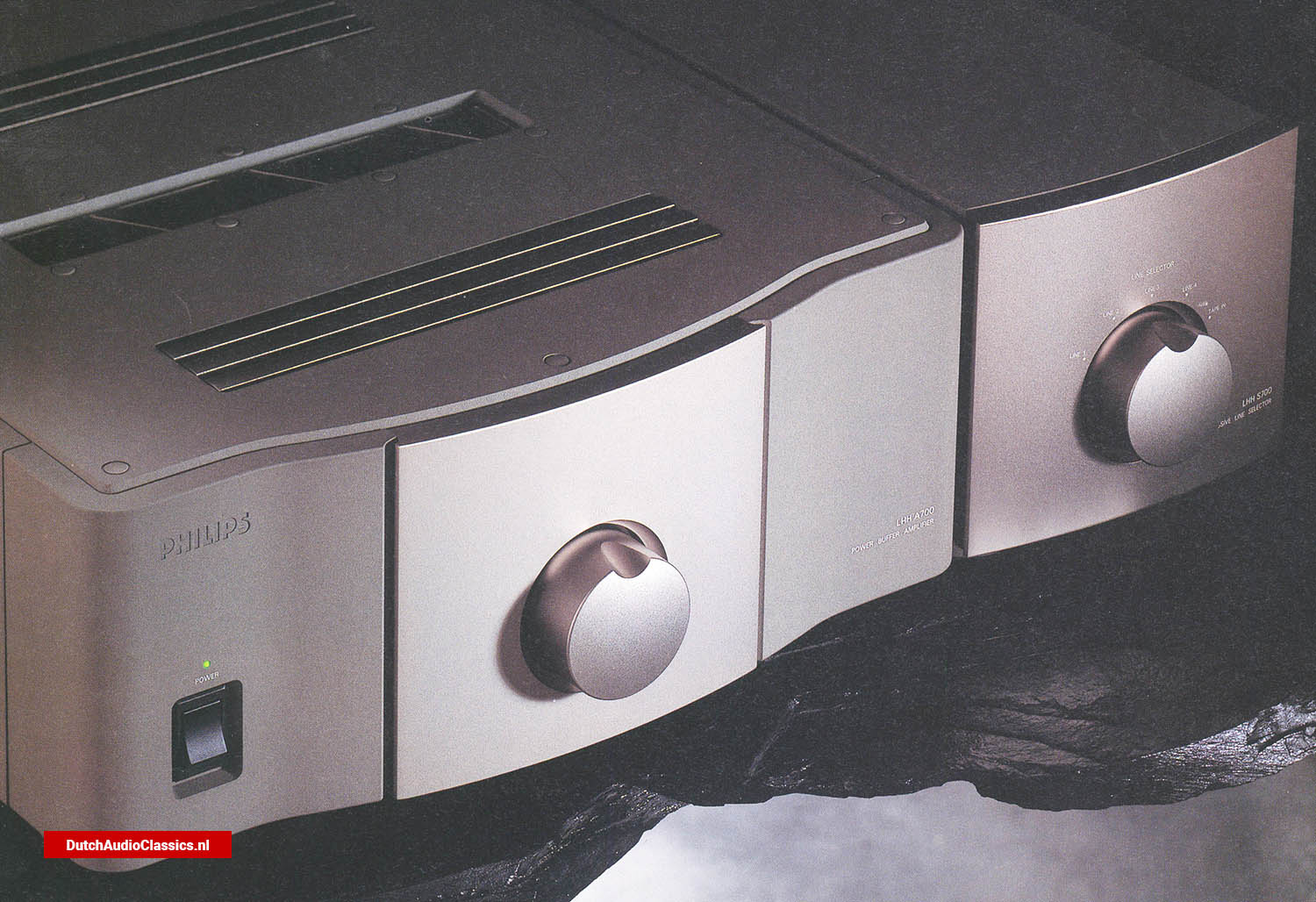 Philips LHH A700 power buffer amplifier & LHH S700 Passive Line Selector
