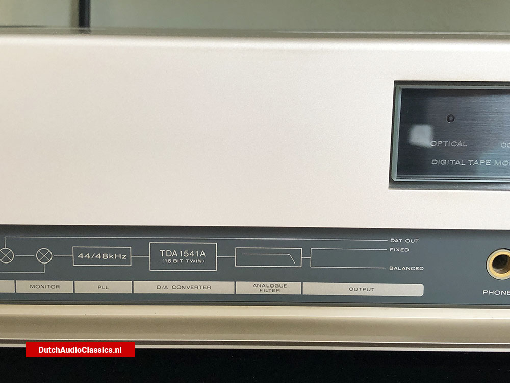 Philips LHH1000 cdplayer TDA1541A S1