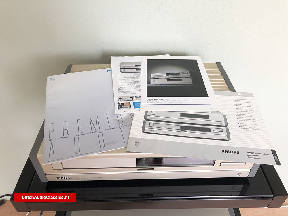 Philips LHH1000 cdplayer TDA1541A S1