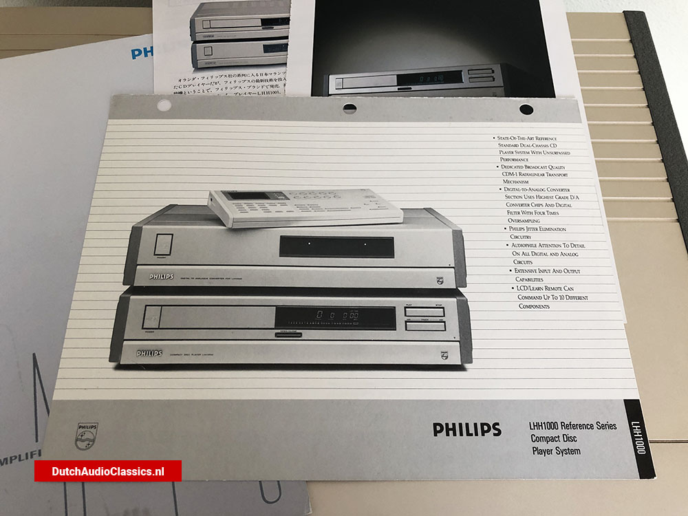 Philips LHH1000 cdplayer TDA1541A S1