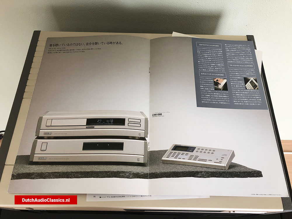 Philips LHH1000 cdplayer TDA1541A S1