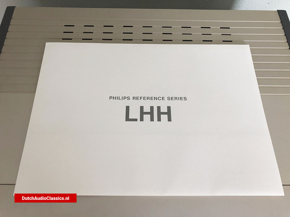 Philips LHH1000 cdplayer TDA1541A S1