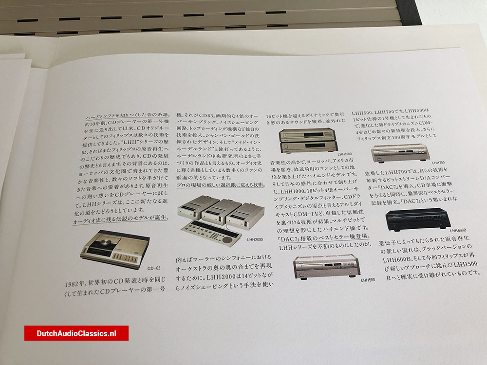 Philips LHH1000 cdplayer TDA1541A S1