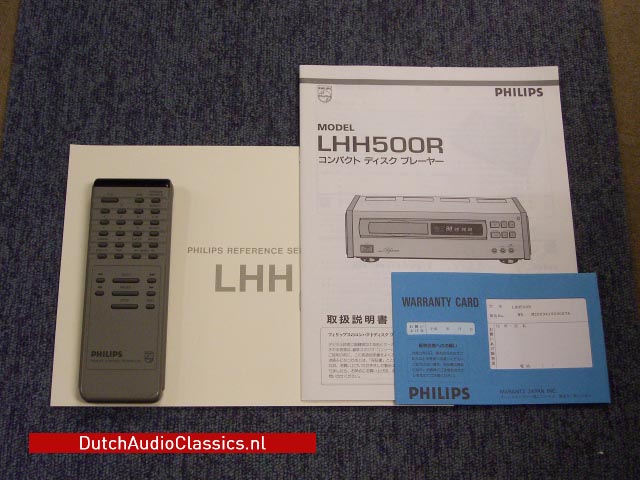 Philips lhh500r cdplayer